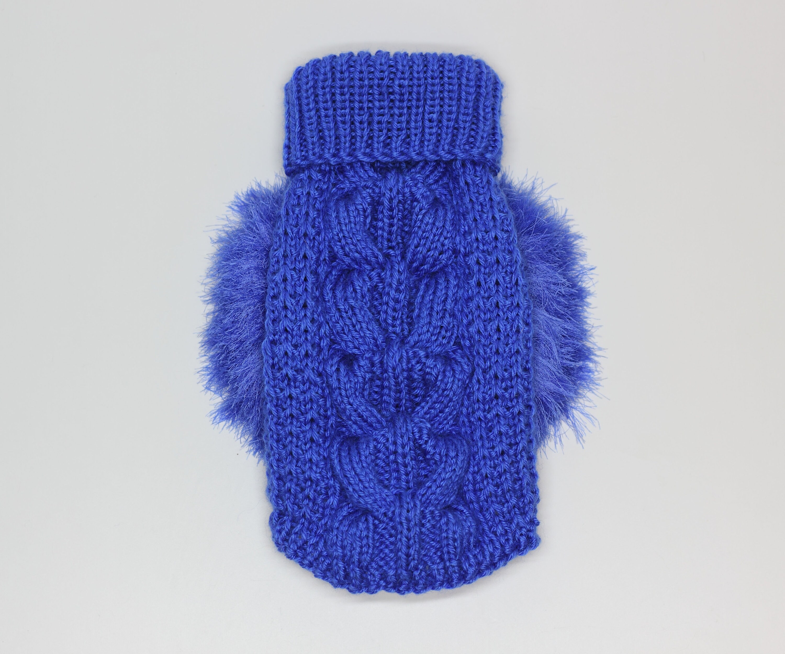 Blauer Pullover für Hund Strickpullover für Hund Hund Fell Etsy