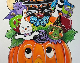 Zoete lekkernijen hekpaneel