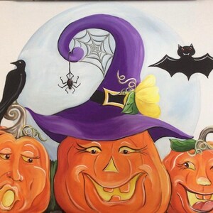 Jack-O-Lanterns Fence Panel