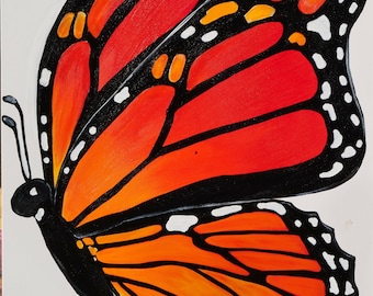 Monarch Butterfly Fence Panel