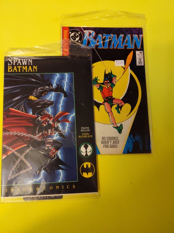 Spawn Batman And Dc Batman 442 Comic Books Etsy