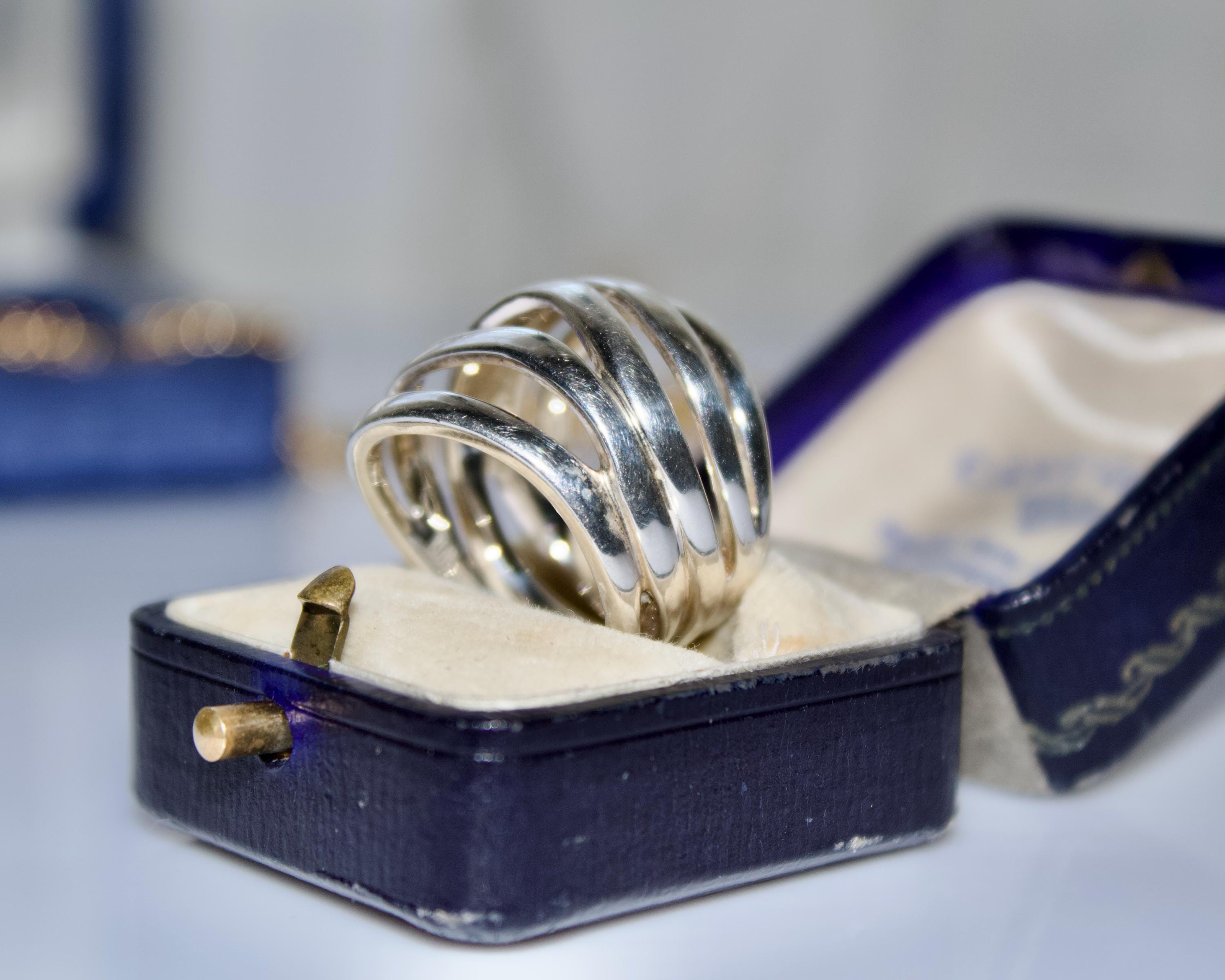 Robert Lee Morris Silver Ring - Etsy