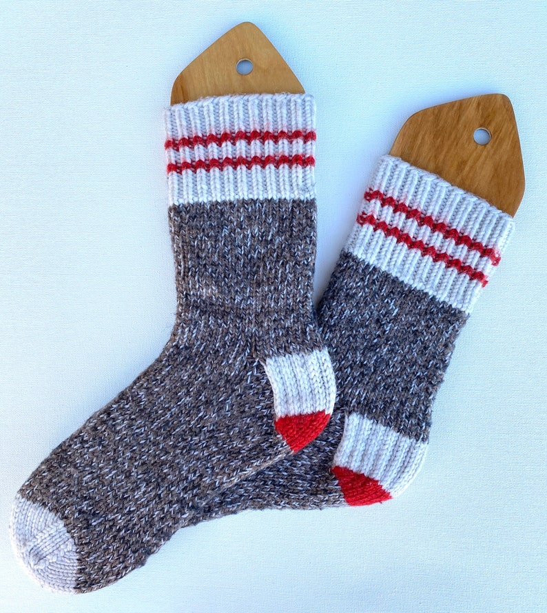 Sock Knitting Pattern Heavy Boot Socks Winter Socks for Etsy