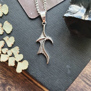 Bat Wing Claw Charm Necklace | Gothic Witchy Vampire Alternative Jewellery | Jewellery Gifts | Halloween Jewellery
