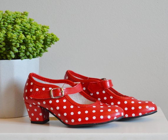 Zapatos Flamencos. Tallas Bebe Nina Adolescente y Mujer. Zapatos Flamencos Espanoles Piel Superior. Hecho a mano en Espana. Danza practica costumbre. Etsy Espana