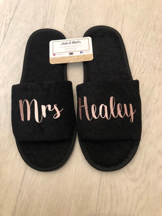 pantofole sposa personalizzate