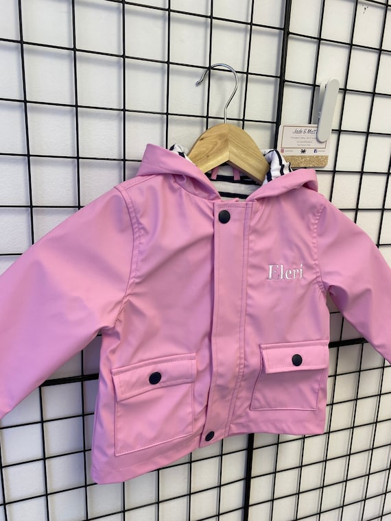 ruw Verkleuren Vertrek Gepersonaliseerde baby regenjas jas gepersonaliseerde peuter - Etsy  Nederland