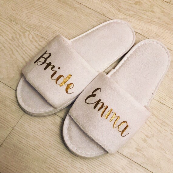 pantofole sposa personalizzate