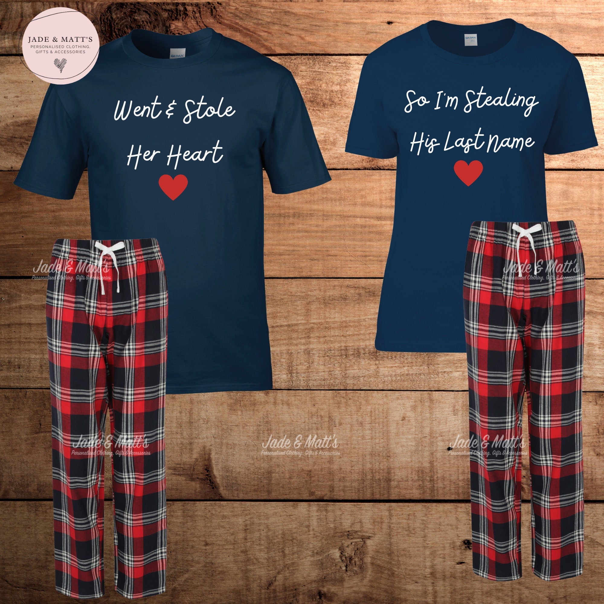 Matching xmas pjs his and hers sale