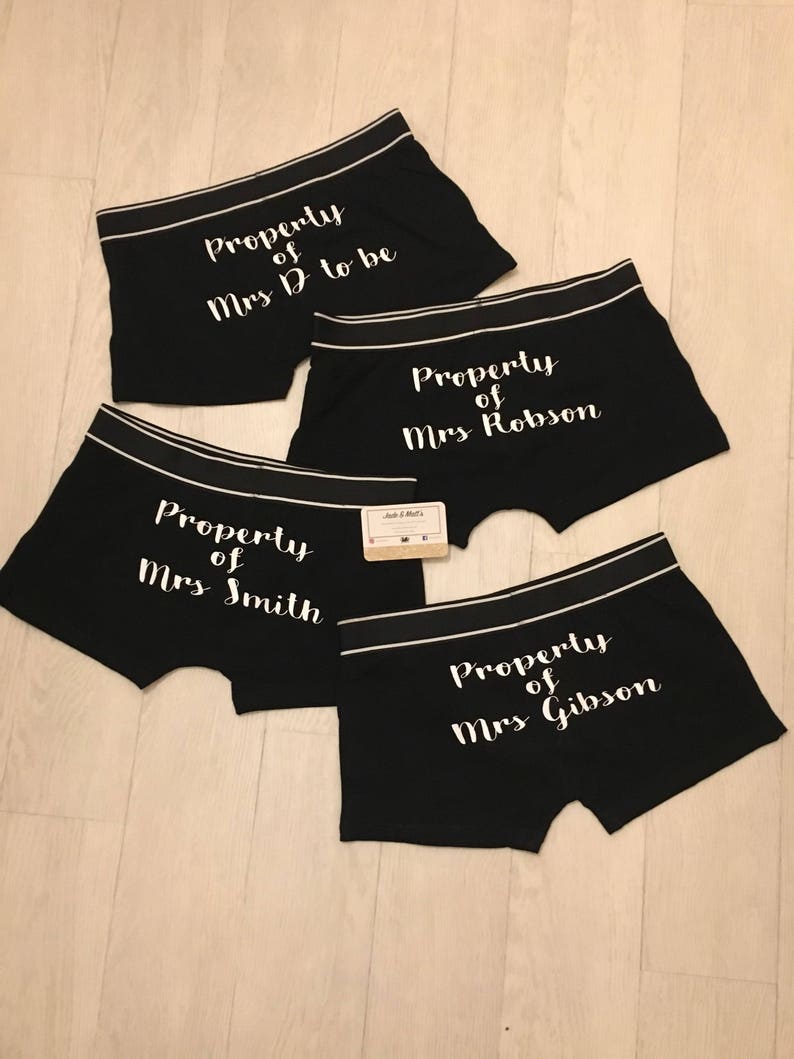 personalised underwear