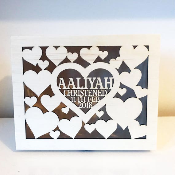 christening keepsake