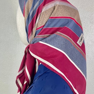 Freeshipping Yves saint laurent silk scarf vintage scarf Ab123