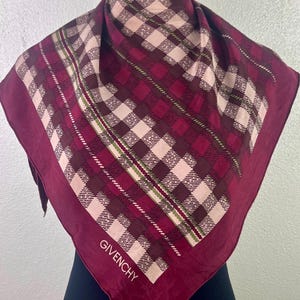 Freeshipping Givenchy  silk scarf vintage scarves Sz1646