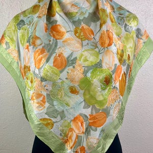 Free Shipping Hardy Amies silk scarf vintage scarves Sz923