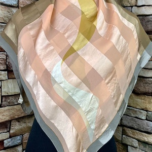 Freeshipping Jun ashida silk scarf vintage scarves T201