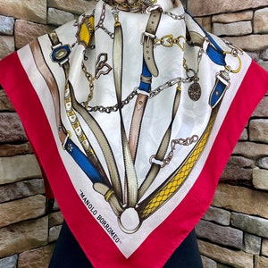 Freeshipping Monolo Boromeo silk scarf vintage scarves (J29)
