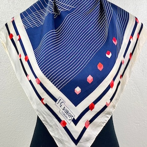 Darmowa wysyłka Jg Dubouis szalik jedwabny vintage szaliki UU56