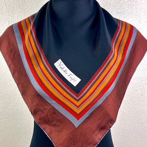 Free shipping Yukiko Fuji silk scarf beautiful vintage scarves  H56