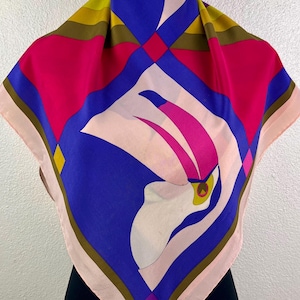 Free Shipping Mantero silk scarf vintage scarves Sz76c