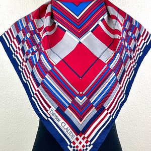 Free Shipping Dessin Claude silk scarf vintage scarves Ca1