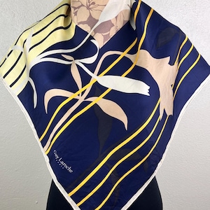 Freeshipping Guy Laroche  silk scarf vintage scarves Sz1072
