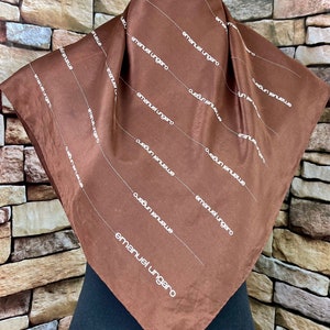 Freeshipping Emanuel ungaro silk scarf vintage scarves T400