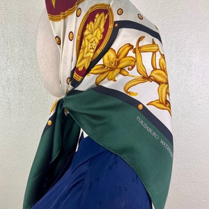 Darmowa wysyłka Yukisaburo watanabe jedwabne szale vintage szalik Sz1469
