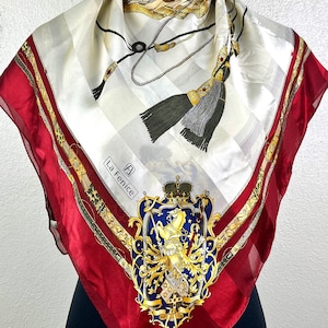 Darmowa wysyłka La fenice jedwabny szalik vintage szaliki AB26