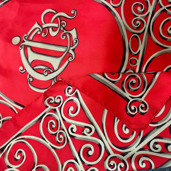 送料無料 クリスチャンディオール シルクスカーフ ヴィンテージ