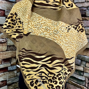 Freeshipping Pierre balmain wool vintage scarves large size (S4)