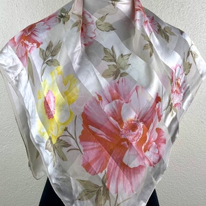 Freeshipping Yukiko kimijima silk scarf vintage scarves U95