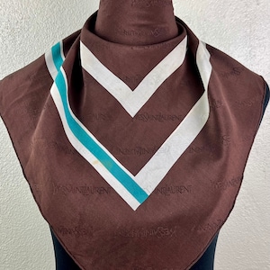 Freeshipping Yves saint laurent silk scarf vintage scarves U900