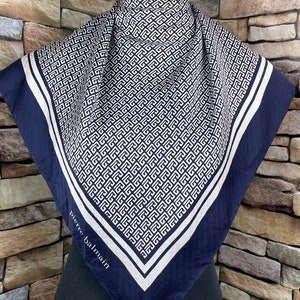 Freeshipping Pierre Balmain silk scarf vintage scarves (Gh10)