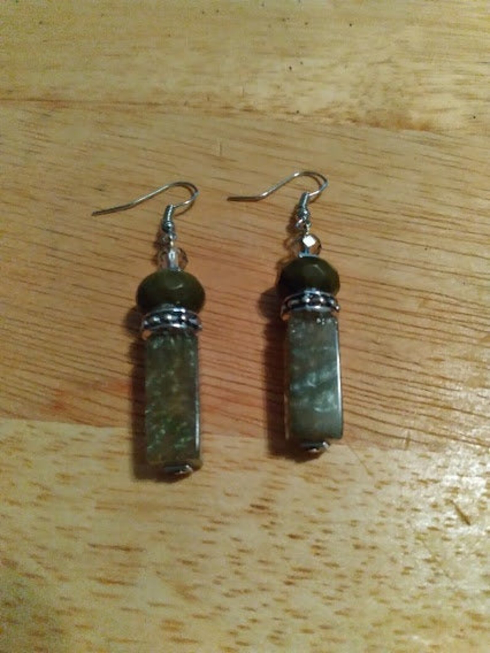 Cute Hunter Green Earrings Etsy