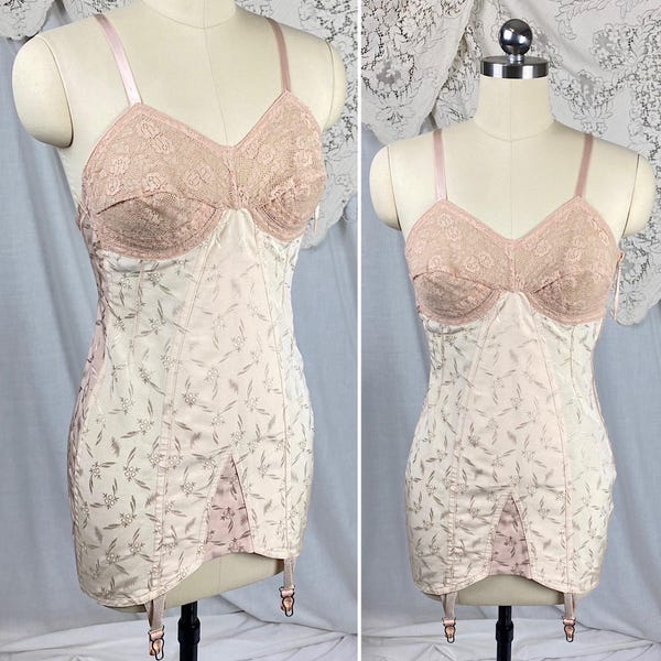 Vintage Baby Pink Girdle Shorts main image 1