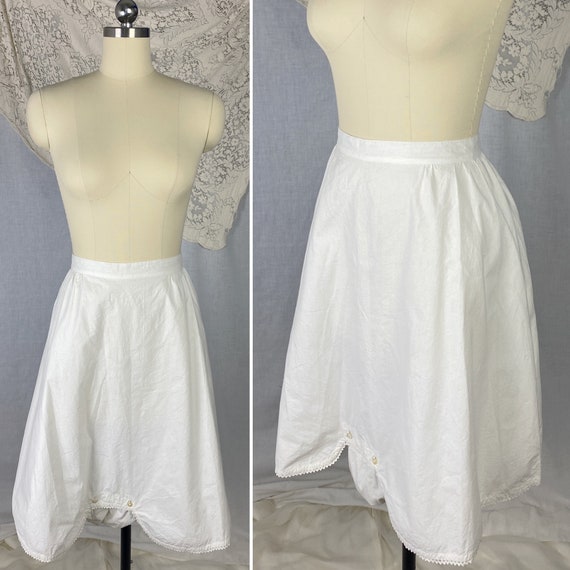 Antique 1910's Edwardian Knickers | Crisp White Co