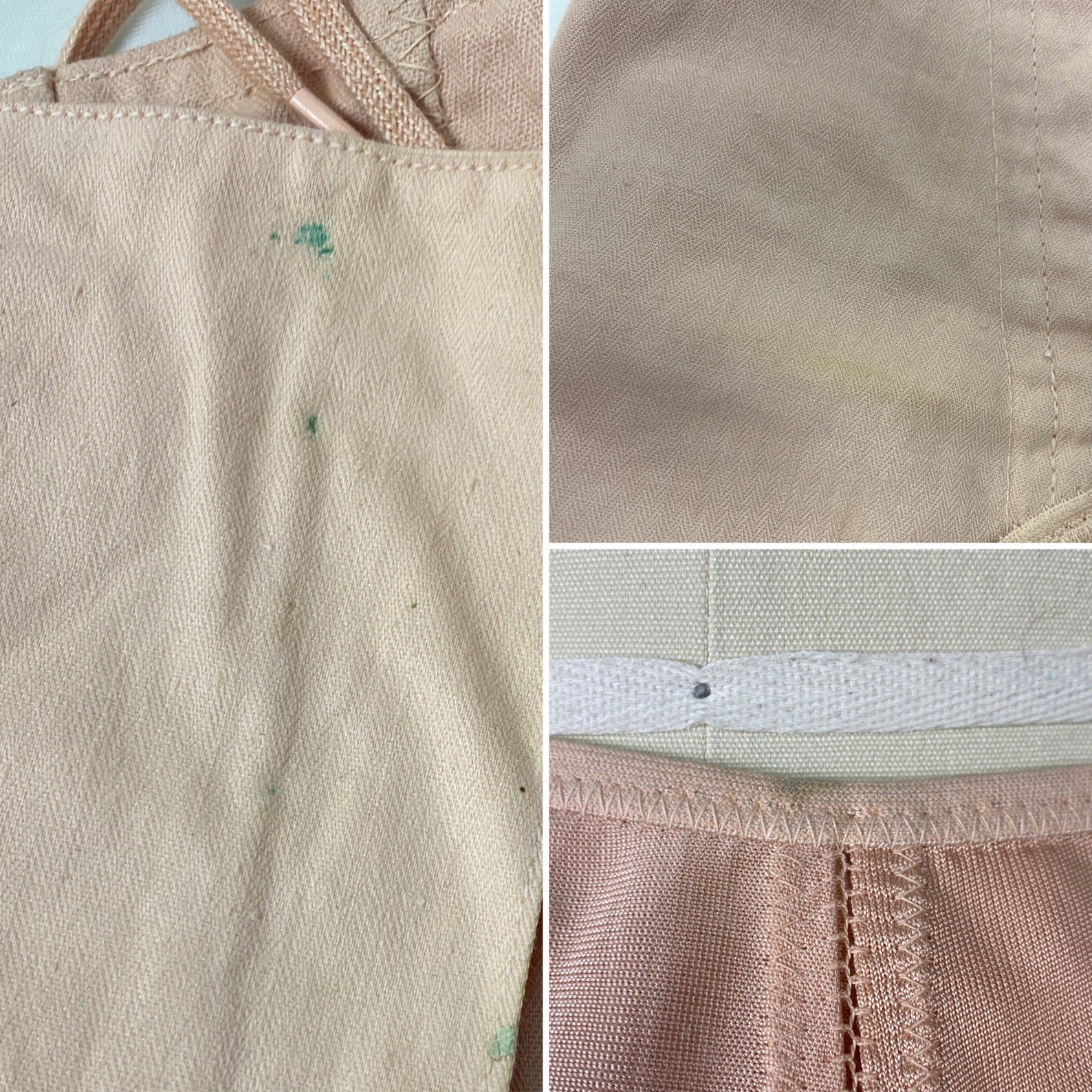 Vintage 1940's Maternity Panty Girdle Dusty Rose Pink Etsy