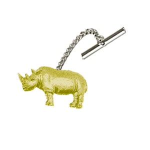 pp-a11 Gemelos de peltre inglés fino Rhino, juegos de pasadores de corbata, alfiler de corbata, kilt cromado, acabado en cobre o peltre disponible