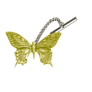 C6 Swallowtail Butterfly English Pewter cufflinks tie slide sets tie pin bolo neck tie kilt blanket pin gold pewter finish available