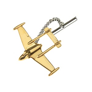 Gemelos de peltre, juegos de pasadores de corbata, alfiler de corbata, alfiler de kilt, bolo, de Havilland Venom c83, disponible en acabado peltre.
