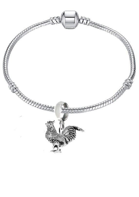 Gemma J Ciondolo Chihuahua in argento Sterling massiccio