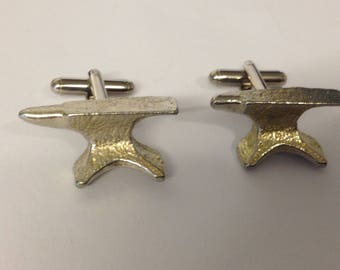 Anvil GT32 Pair of Cufflinks Made From Fine English Modern Pewter