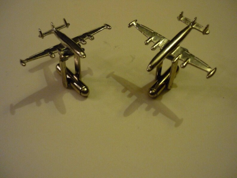 Shackleton MK3 C84 Pair Of Cufflinks Made From Fine English Modern Pewter