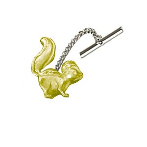 Cute Skunk Animal GT113  Fine English Pewter cufflinks tie slide sets tie pin  kilt chrome gold or pewter finish available