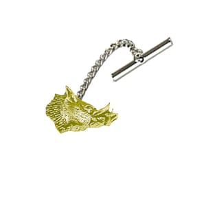 A69 Devil Pig Fine English Pewter cufflinks tie slide sets tie pin  kilt chrome gold or pewter finish available