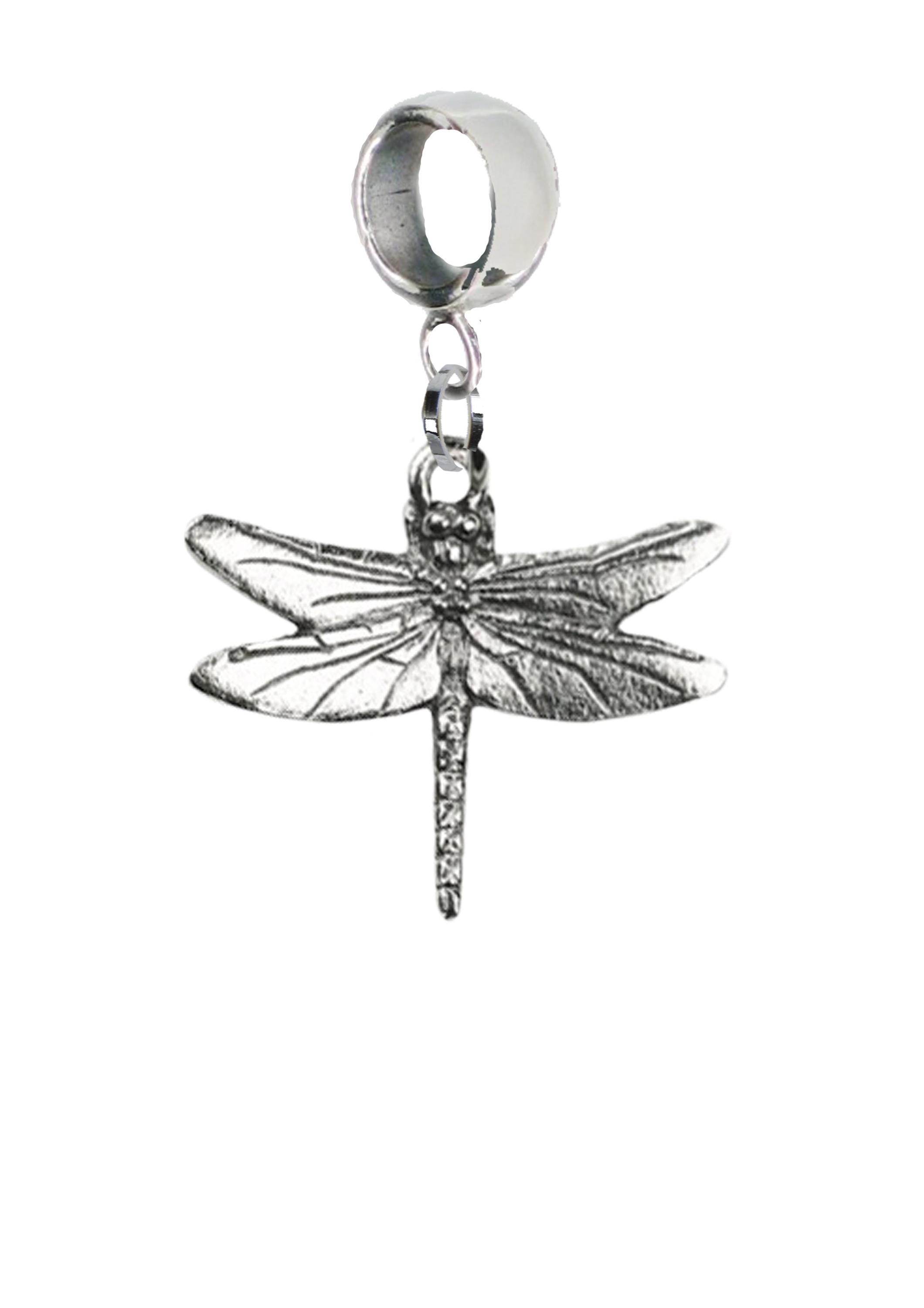 AOBOCO Bracciale Libellula In Argento 925 Con Cristalli - Regalo Donna