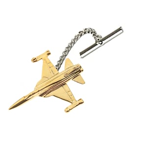 F5E Northrop F-5E Tiger II c91 Aircraft Fine English Pewter gemelos juegos de deslizadores de corbata alfiler de corbata falda escocesa cromo dorado o acabado de peltre disponible