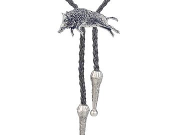 Zinn Möwe Halskette Westlichen Cowboy Krawatte Bola Bolo Tie Code Ppb17 Unisex Linie Tanzen Cowboy Wild West - Österreich