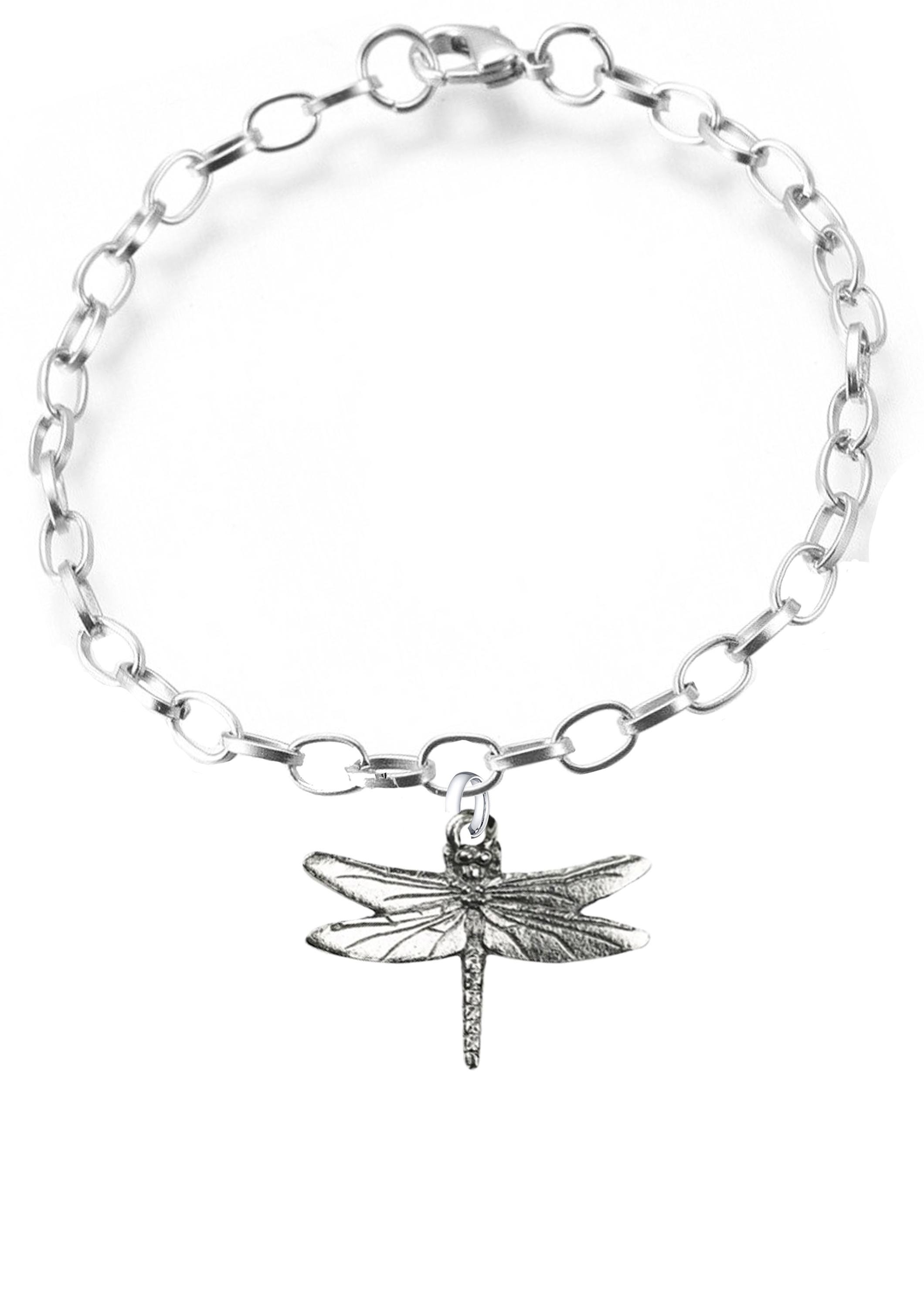 VONALA Bracciale Donna Con Ciondolo Libellula In Argento 925 – Regalo Con Scatola - 3