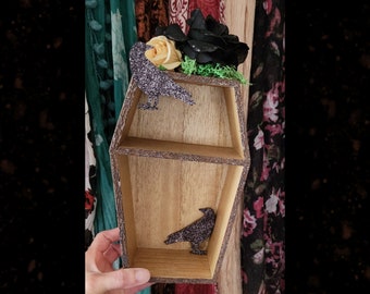 Coffin Shelf Raven